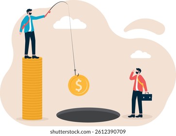 Phishing and traps, illegal investment scams, side scams, marketing and pyramid schemes,
