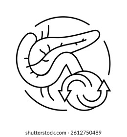 phlebectomy surgery line icon vector. phlebectomy surgery sign. isolated contour symbol black illustration
