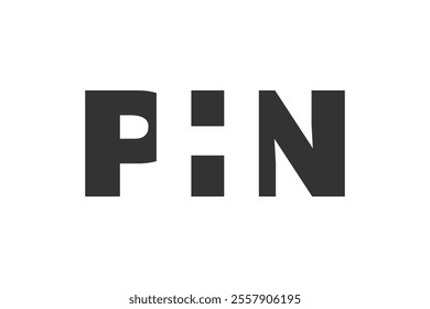 PHN logo design. Initial letter P H N bold font style for tech startups, consulting, corporate branding. Creative company name, headlines typography identity, trendy logotype. Vector illustration.