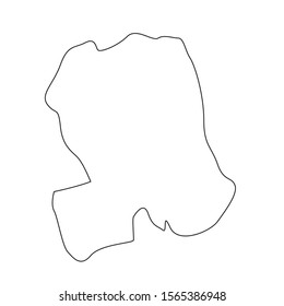 phnom penh region map cambodia country