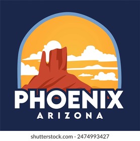 Phoenix Arizona mit schöner Aussicht