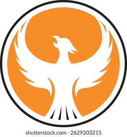 Phoenix Bird in a Circle