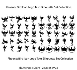 Phoenix Bird Logo Design Collection