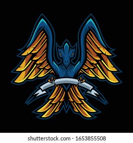 Phoenix Bird Logo Illustration Vector