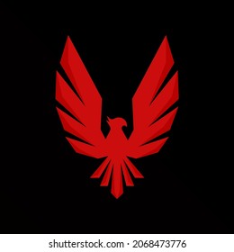 Phoenix Bird Logo, Phoenix Bird Ilustration