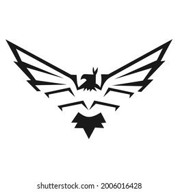 phoenix bird logo vector design template