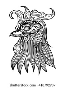 Phoenix Bird Tattoo-Fictional fiery bird phoenix in abstract flame