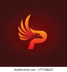 Phoenix bird that formed letter Y