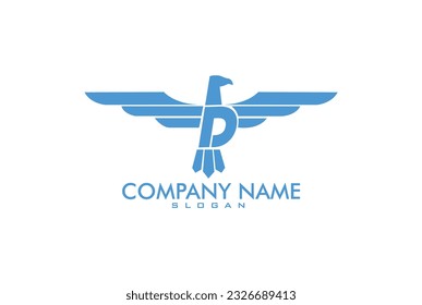 Phoenix bird that formed letter D