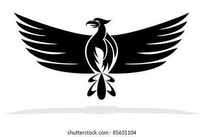 Phoenix bird - vector illustration