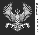 Phoenix Bird vector illustration for your company or brand