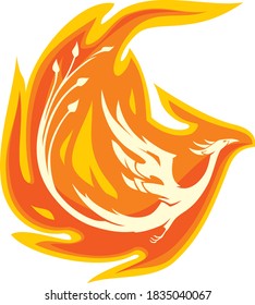 Phoenix Blazing Fire, Solid Color Layers