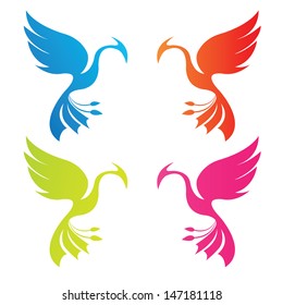 Phoenix Color Stock Vector (Royalty Free) 147181118 | Shutterstock