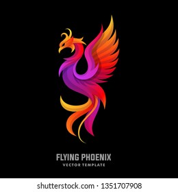 Phoenix Concept Designs illustration vector template. Suitable for Creative Industry, Multimedia, entertainment, Educations, Shop, and any related business