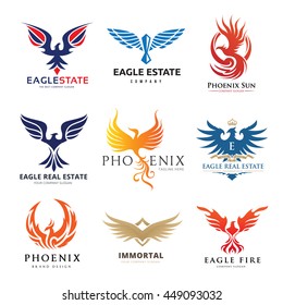 Phoenix Bird Logo High Res Stock Images Shutterstock