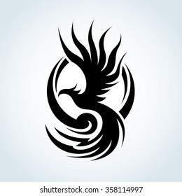 Phoenix Eagle Logo Template