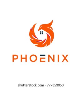 PHOENIX ELEGANCE MODERN LOGO VECTOR