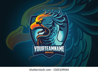 Phoenix Esports logo design for your squad