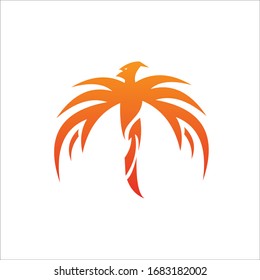 Phoenix Fire Cool Logo Template Stock Vector (Royalty Free) 1683182002 ...