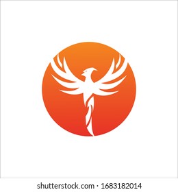 Phoenix fire Cool Logo Template