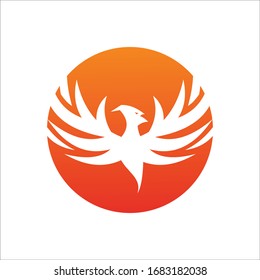 Phoenix fire Cool Logo Template