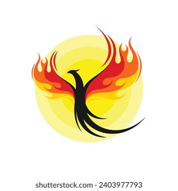 Phoenix fire logo, phoenix logo