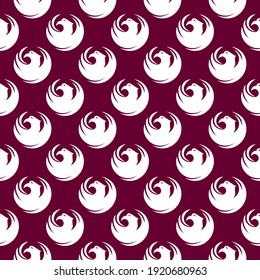 phoenix flag, seamless pattern. vector background
