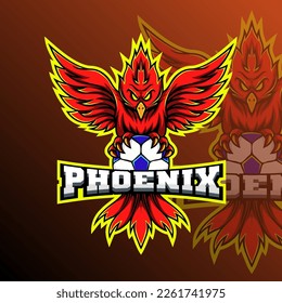 Phoenix Football Animal Logo Sport Club Team Badge