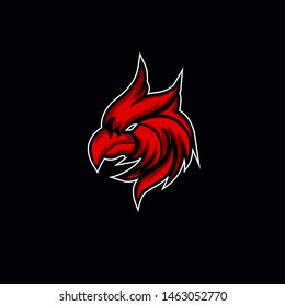 phoenix head logo e sport without name company