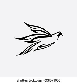 phoenix icon logo animal bird