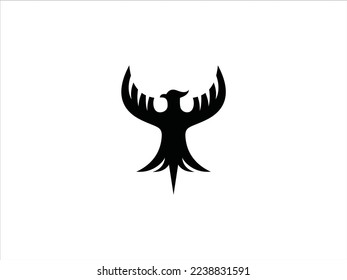 phoenix icon symbol sign vector eps 10.