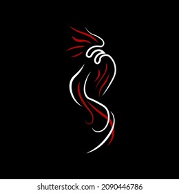 Phoenix Illustration Mythology Fire Bird for Apparel Design for T shirt, hoodie, sweater or anything