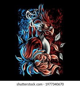 The Phoenix illustration for your merchandise or business