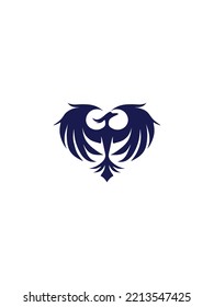 imagen foenix como símbolo gráfico de diseño vector