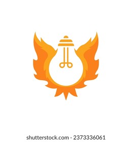 Negativlogos für Phoenix-Lampen