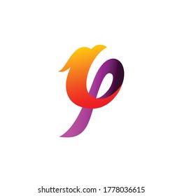 letra fénix p, letra p logo de phoenix
