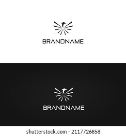 Phoenix Light Wing logo animal abstract