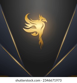  phoenix logo concept Vector Illustration