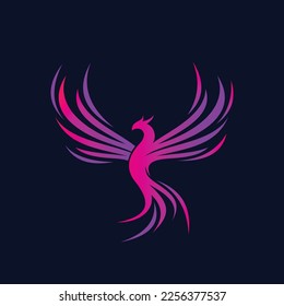 Phoenix logo, phoenix logo design