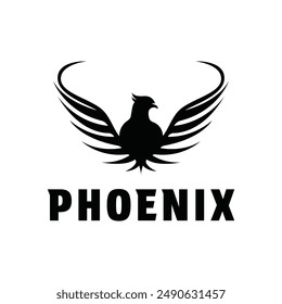 Phoenix Logo Design Konzept Idee