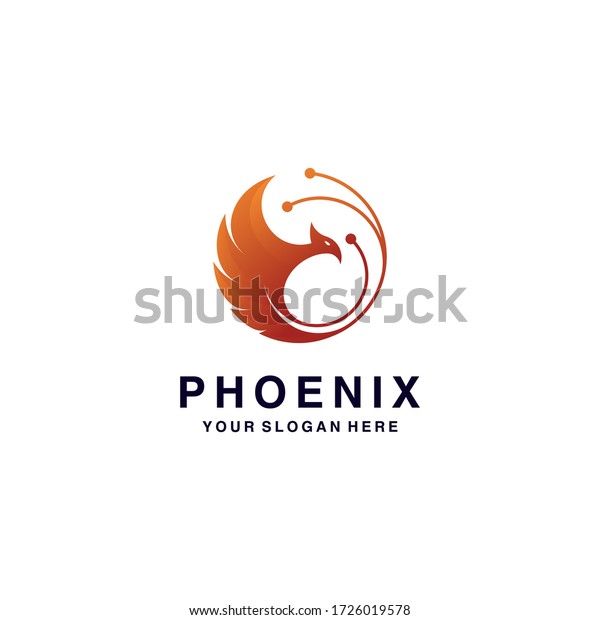 Phoenix logo design inspiration Premium Vector