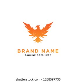 Phoenix Logo Design Inspiration, Vector illustration