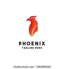 Phoenix Logo Design Inspiration, Vector Illustration