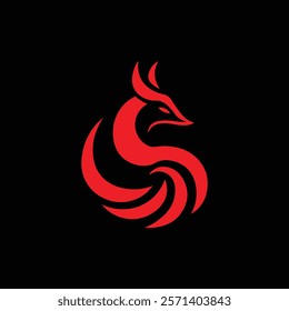 Phoenix logo design red Phoenix business icon 