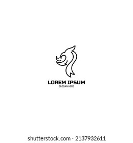 Phoenix Logo Design simple for your project