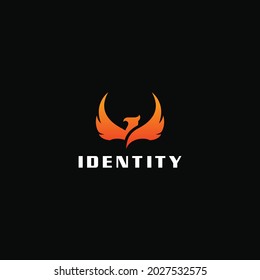 phoenix logo design logo template