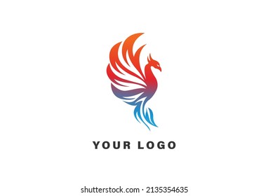 phoenix logo - design template