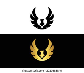 Phoenix Logo Design Template Vector Element.