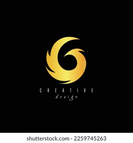Phoenix logo design template. Vector Illustration