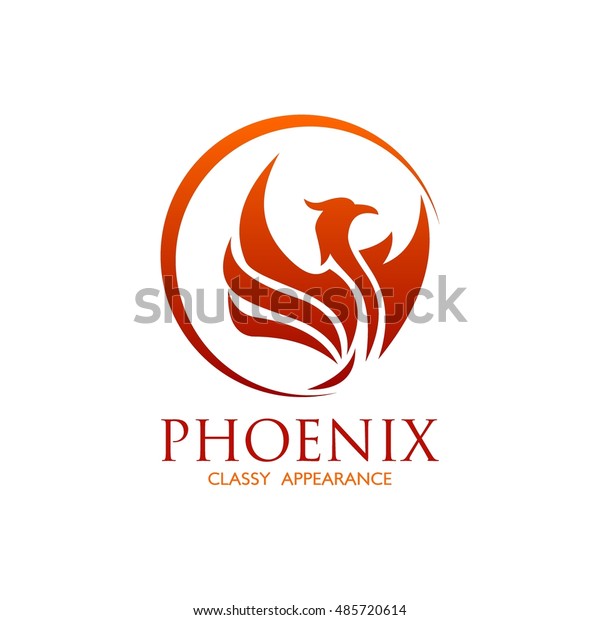 Phoenixロゴデザインテンプレート ベクターイラスト のベクター画像素材 ロイヤリティフリー